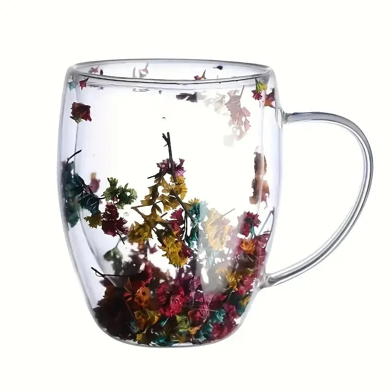 Flower Glass Espresso Cup