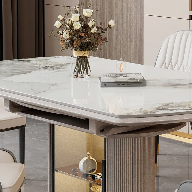 Minimalist Modern Dining Table Set