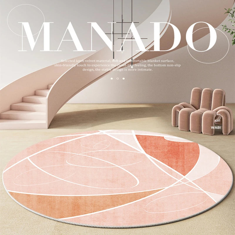 Nordic Simple Round Carpet