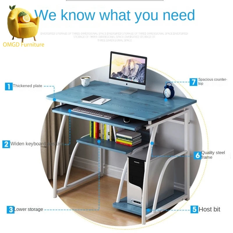Simple Computer Desk for Home & Office