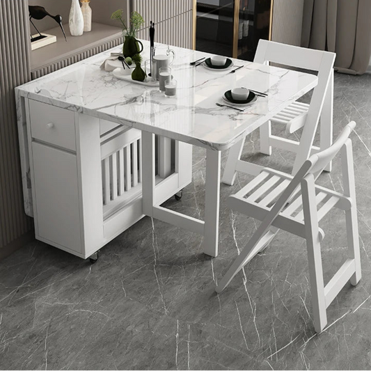 Folding Dining Table Set