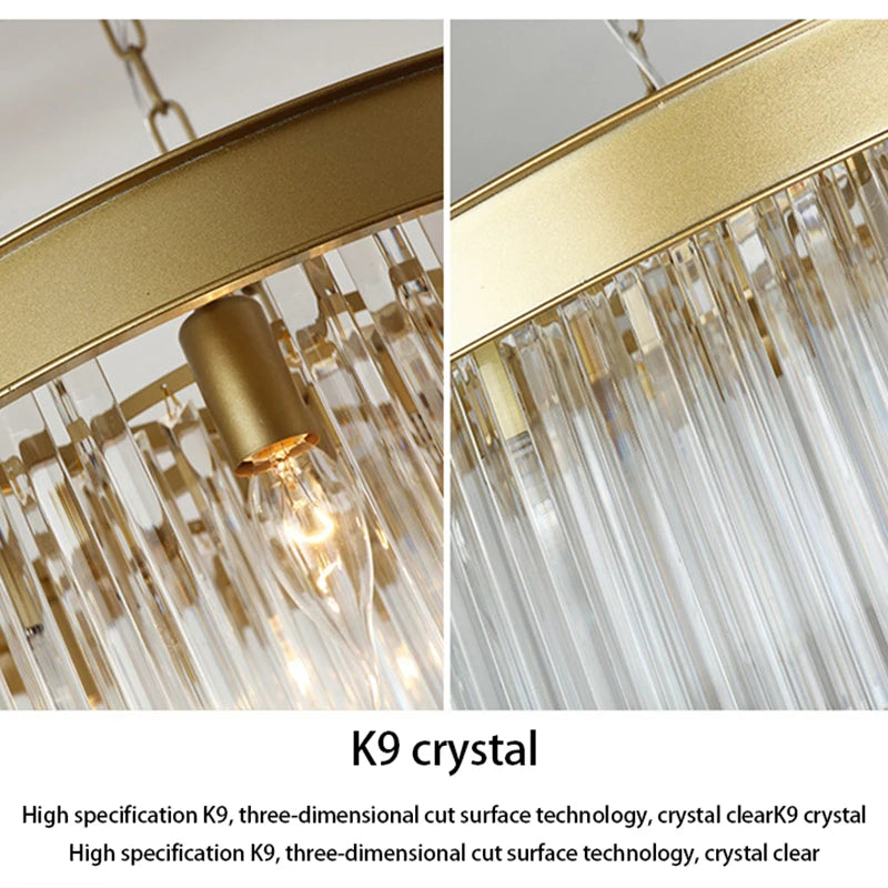Modern Designer Luxury Crystal Chandelier