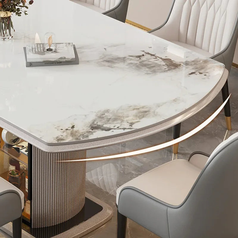 Minimalist Modern Dining Table Set
