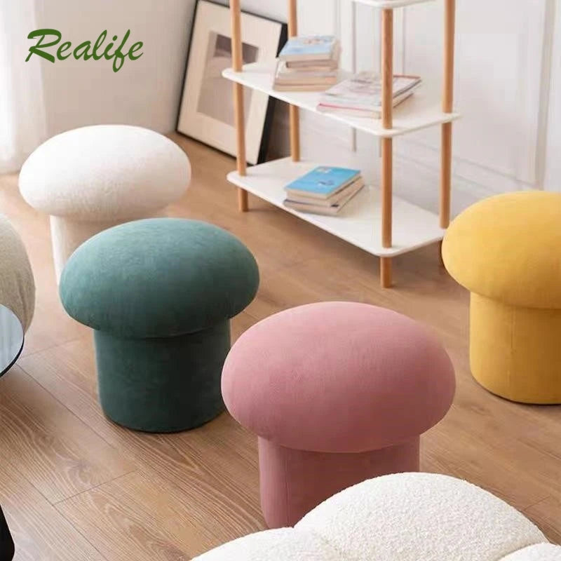 Hallway Pouf Footstool