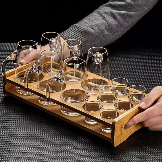 Gilt Edged Wine Cups